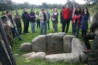 Visita al Dolmen denominado El Torno. Villanueva de Córdoba. 