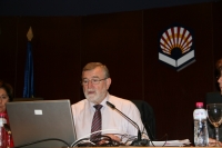 Jose Manuel Roldán durante su intervención