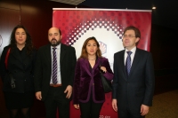 Autoridades presentes en la inauguración