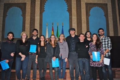 Los premiados en esta tercera edicin de Suroscopia