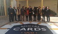 Autoridades en la presentacin de UCO Social Cards