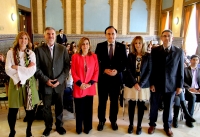 Autoridades y organizadores de las jornadas