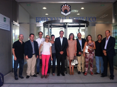 Luis Medina, Juan de Dios Torralbo, Antonio Raigón, Carmen Pueyo, Nuria Magaldi, José Carlos Gómez Villamandos, Julieta Mérida, Enrique Quesada, Rosario Mérida, Librado Carrasco y Antonio Cubero