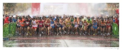 Una foto de Jose Antonio Grueso Perogil, premio de honor del concurso fotogrfico de la Media Maratn cordobesa
