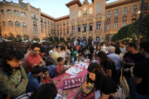 Imagen de la &#039;Feria de los Ingenios&#039; en 2022, una de las actividades principales de La Noche Europea de los Investigadores.