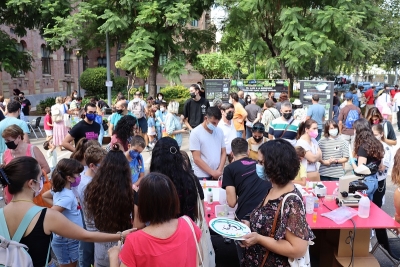 Imagen de la &#039;Feria de los Ingenios&#039; de 2021, celebrada en los Jardines del Rectorado. 